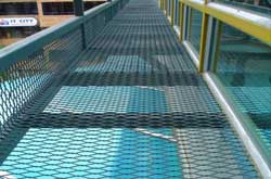 expanded metal walkway